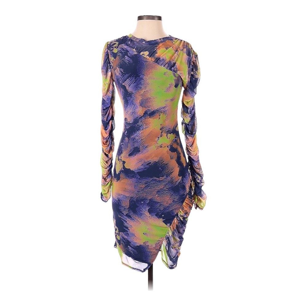 Kendall & Kylie ruffled bodycon dress